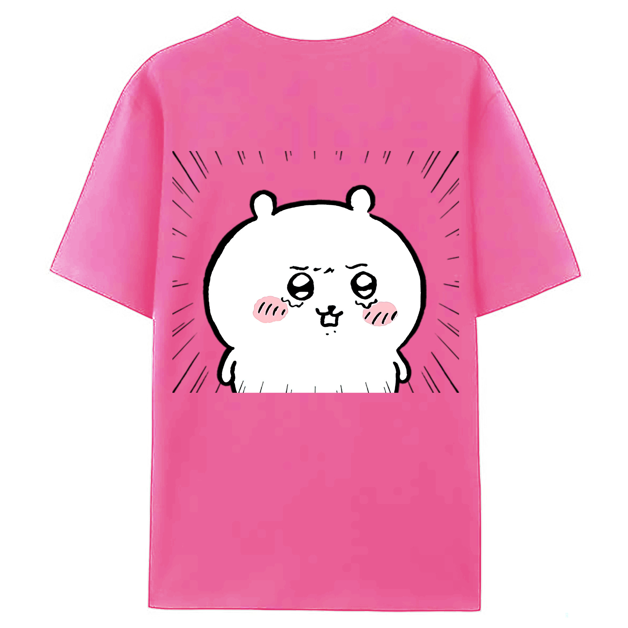 （画像用） ちいかわ ちいかわ Chii-kawa chiikawa レディース半袖Tシャツ(バックプリント)